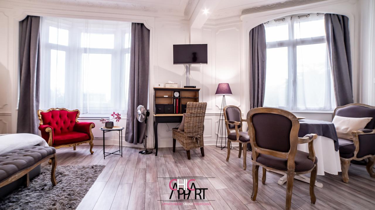 Chic Appart - Sauna Privatif Туркуэн Экстерьер фото